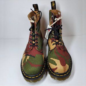 New Dr. Martens 1460 Pascal Camo Combat Boots Size 10